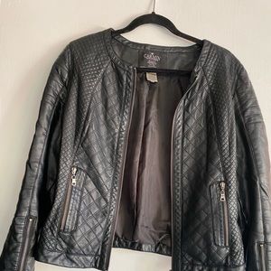 Woman’s leather style jacket